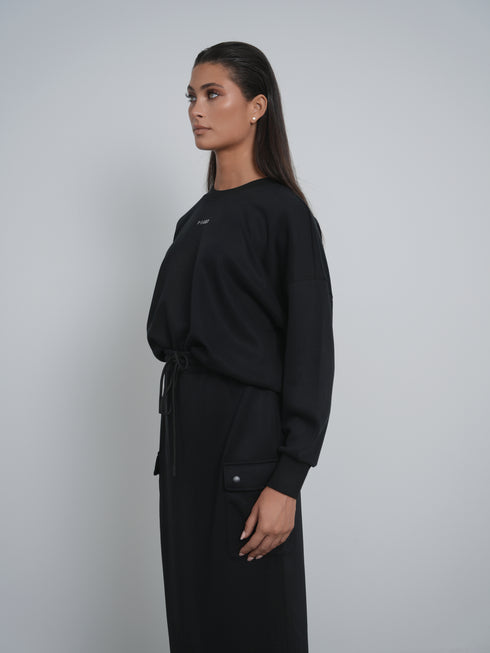 Point Sweat Cargo Pocket Skirt