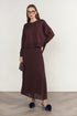 Apparalel Plum Top & Skirt Set