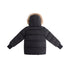 Ellabee Coat with Blue Zipper & Natural Fur