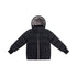 Ellabee Down Coat with Charcoal Zipper
