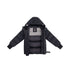 Ellabee Down Coat with Charcoal Zipper