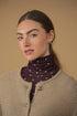 Point Boxy Knit Cardigan in Taupe Melange