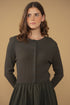 Point Cable Twofer Dress in Hunter