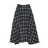 Sweet Threads Blue Plaid Tartan Midi Skirt