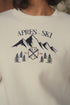 Point Cream Dolman Sweatshirt