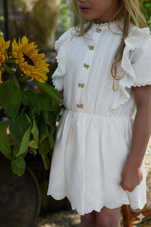 LRDM Maeve Dress in White