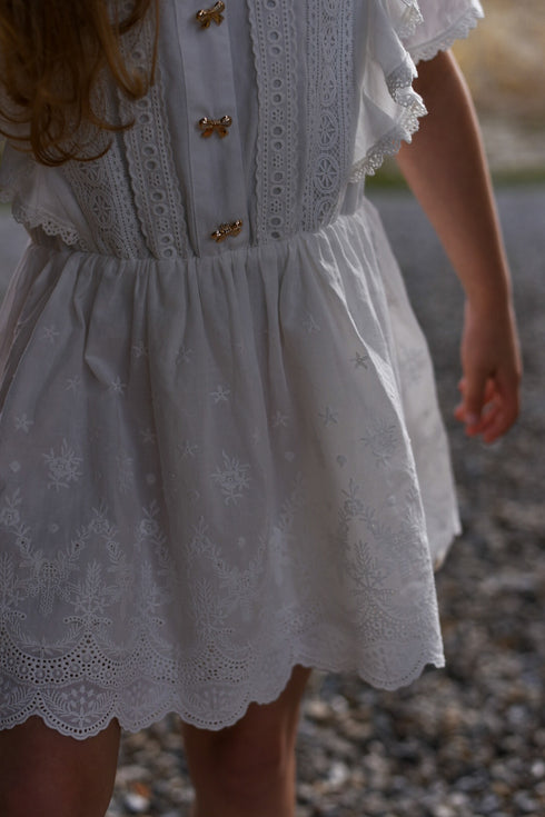 LRDM Maeve Dress in White