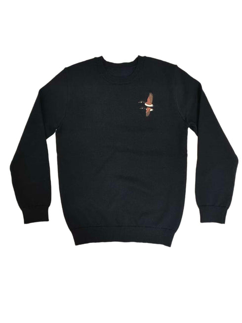 Kipp Kenny Crewneck Sweater in Navy
