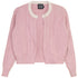 Gem Mohair Cable Sweater Set in Pink