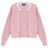Gem Mohair Cable Sweater Set in Pink