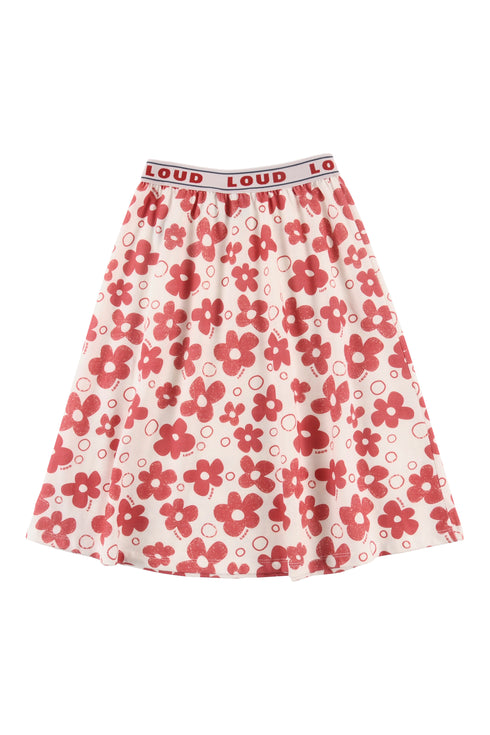 Loud Flower Midi Skirt