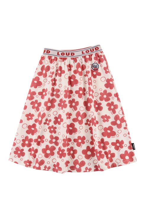 Loud Flower Midi Skirt
