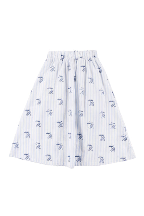 Loud Seersucker Skirt