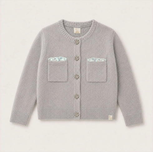 LRDM Charlie Knit Set in Grey