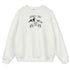 Point Cream Dolman Sweatshirt