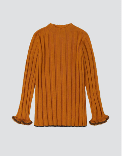 Fub Checked Knit Jumper Set