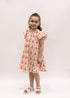 Ra & Da Flutter Sleeve Dress
