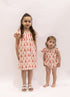 Ra & Da Flutter Sleeve Dress