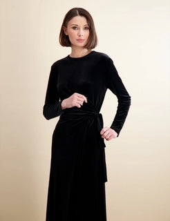 Pashmina Sami Velvet Maxi