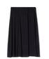 Point A-Line Black Tennis Skirt