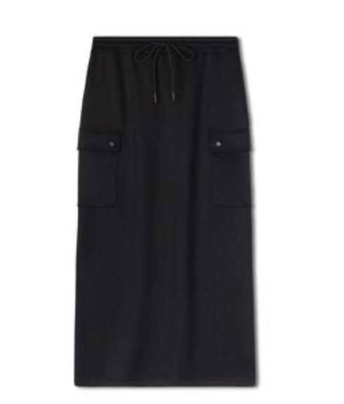 Point Sweat Cargo Pocket Skirt