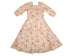 Noma Watercolor Floral Tiered Dress in Peach