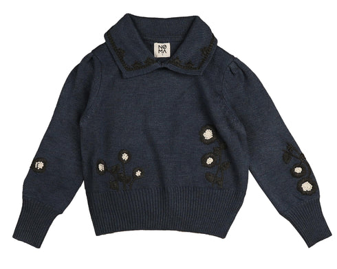 Noma Navy Knit Set