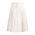 Tntrm Cream Textured Skirt & Top Set
