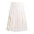 Tntrm Cream Textured Skirt & Top Set