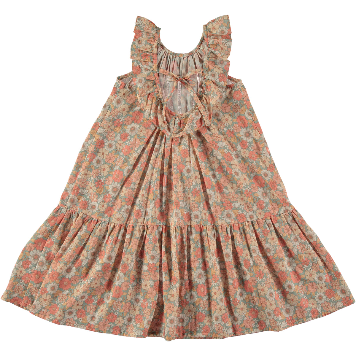 Tocoto Vintage Long Floral Dress – Petit Perfection