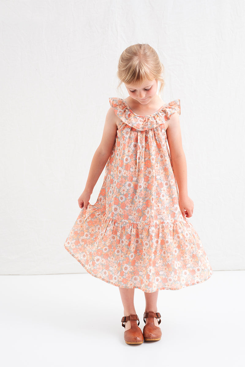 Tocoto Vintage Long Floral Dress – Petit Perfection