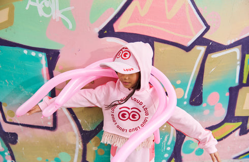 Loud Pink Sweater Set