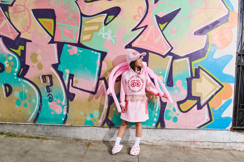 Loud Pink Sweater Set