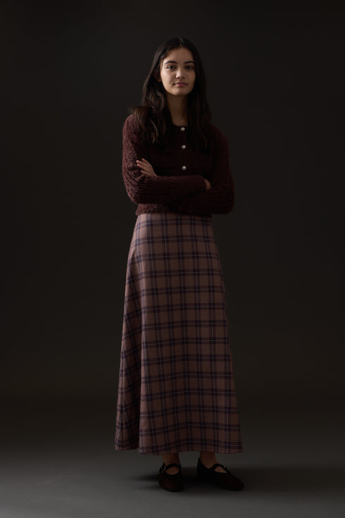 Soir Laura Cardigan & Midi Skirt Set