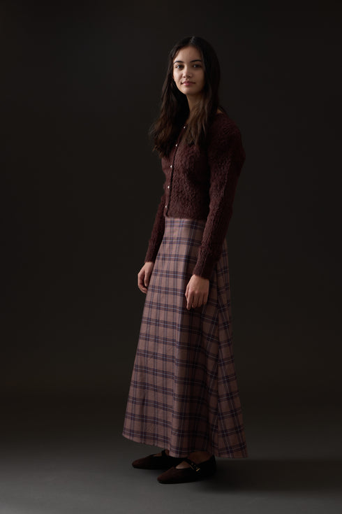 Soir Laura Cardigan & Midi Skirt Set