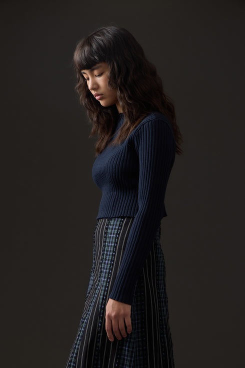 Soir Navy Charlotte Set