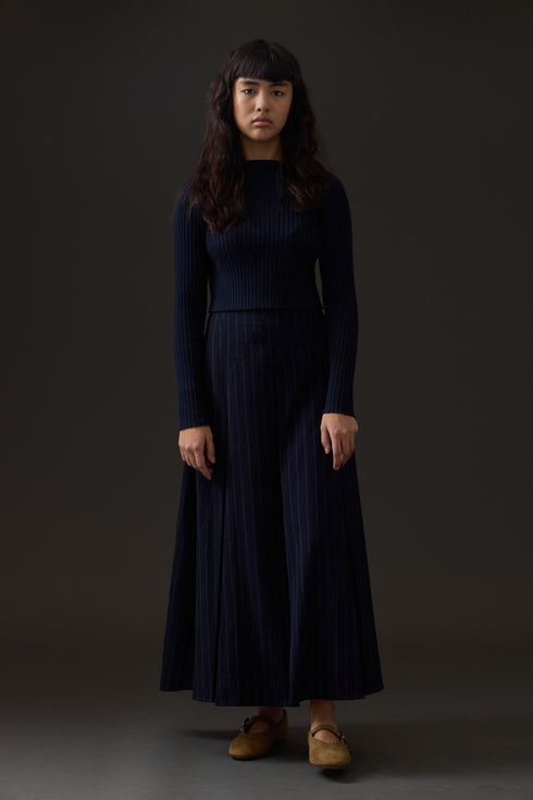 Soir Navy Charlotte Set