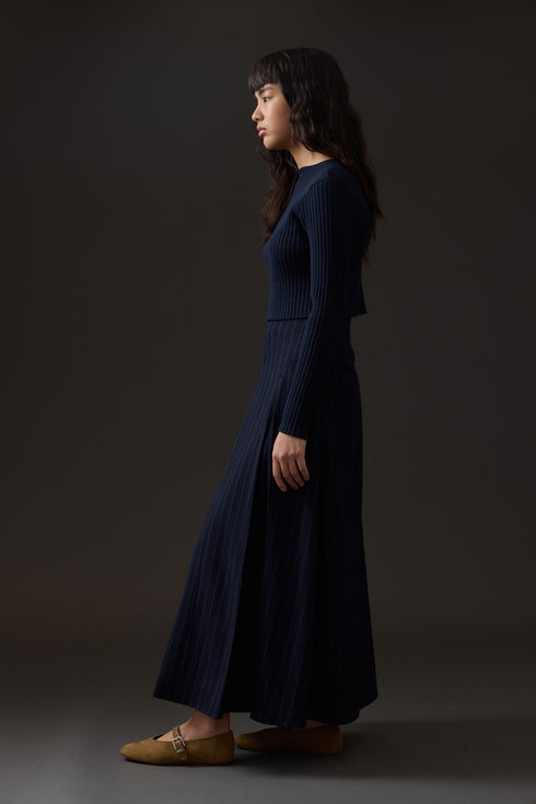 Soir Navy Charlotte Set