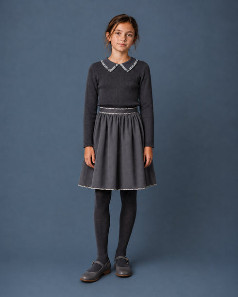 We The Kids Grey Rib Set