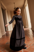 Pashmini Carmen Velvet Chevron Jumper