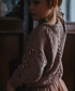 LRDM Brown Knit Top & Skirt Set