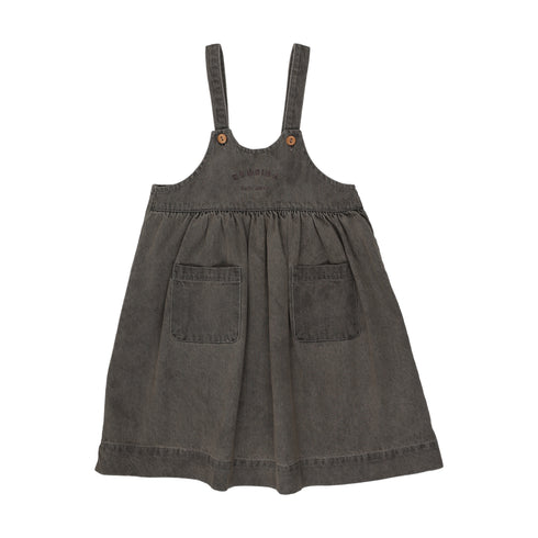 Lil Legs Grey Wash Denim Day Jumper