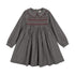 Lil Legs Plaid Edition Dress in Grey