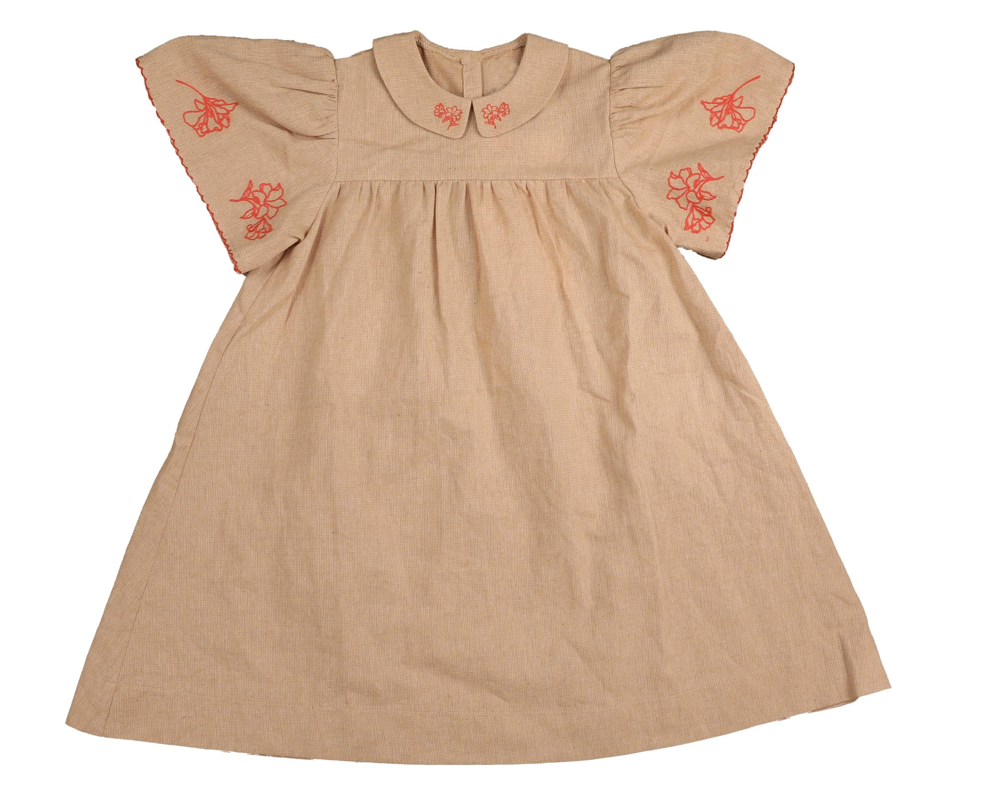 belati green dress 3/4 Sleeve Embroidered Collared – Petit Perfection Maxi dress